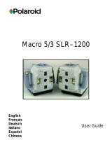 Polaroid MACRO 5-3 SLR–1200 Bedienungsanleitung