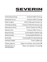 SEVERIN GT2802 GRIL GOURMET IX 2X350W Bedienungsanleitung