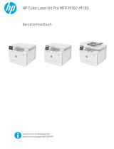 HP Color LaserJet Pro M182-M185 Multifunction Printer series Benutzerhandbuch