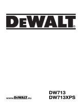 DeWalt DW713XPS Bedienungsanleitung