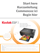 Kodak ESP 3 - All-in-One Color Inkjet Bedienungsanleitung