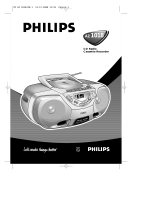 Philips AZ1018 Benutzerhandbuch