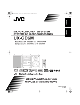 JVC ux gd 6 Bedienungsanleitung