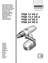 Bosch PSB 18 VE-2 Bedienungsanleitung