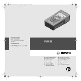 Bosch PLR 25 Bedienungsanleitung