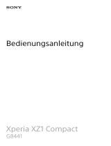 Sony Xperia XZ1 Compact Bedienungsanleitung