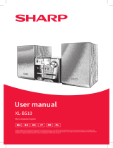 Sharp XL-B510 Bedienungsanleitung