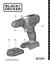 Black & Decker BCD001 Bedienungsanleitung