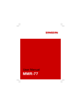 Sangean MMR-77 Bedienungsanleitung