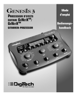 DigiTech Genesis3 Bedienungsanleitung