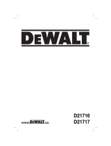 DeWalt D21716 T 2 Bedienungsanleitung