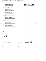 EINHELL BG-PW 18 Bedienungsanleitung