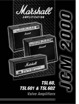 Marshall Amplification JCM 2000 TSL 60 Benutzerhandbuch