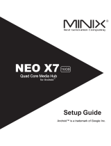 Minix NEO X7 Bedienungsanleitung