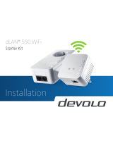 Devolo dLAN 550 WiFi Installationsanleitung