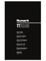Numark TT250 USB Benutzerhandbuch