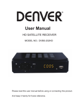 Denver DVBS-202HD Benutzerhandbuch