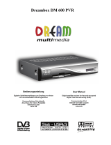DREAM MULTIMEDIA DREAMBOX DM 600 PVR Benutzerhandbuch