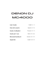 Denon DJ MC4000 Benutzerhandbuch