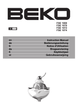 Beko FSE 1074 Benutzerhandbuch