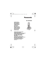 Panasonic KX-TGA810EX Installationsanleitung
