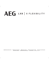 AEG LX8 X FLEXIBILITY Benutzerhandbuch