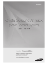 Samsung Crystal Surround Air Track HW-F450 Benutzerhandbuch
