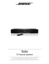 Bose Solo TV Sound Bedienungsanleitung