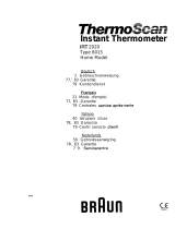 Braun IRT2020 - 6015 Thermoscan Bedienungsanleitung