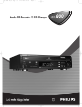 Philips CDR800 Bedienungsanleitung