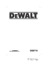 DeWalt D28715 Bedienungsanleitung