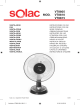 Solac VT8805 Bedienungsanleitung
