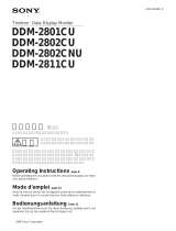 Sony DDM-2801CU Benutzerhandbuch