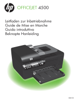 HP Officejet 4500 All-in-One Printer series - K710 Bedienungsanleitung
