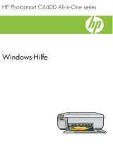 HP Photosmart C4400 All-in-One Printer series Benutzerhandbuch