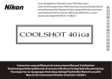 Nikon COOLSHOT 40i GII Benutzerhandbuch