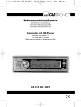 Clatronic AR 615 CD MP3 Bedienungsanleitung