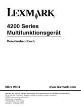 Lexmark X4270 Bedienungsanleitung