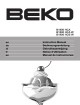 Beko B 1800 HCA W Bedienungsanleitung