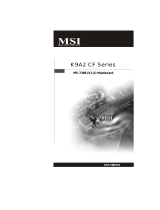 MSI K9A2 CF Serie Bedienungsanleitung