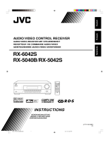 JVC RX-6042SE Bedienungsanleitung
