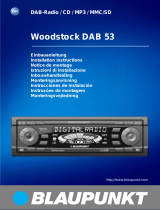 Blaupunkt Woodstock DAB53 cd Bedienungsanleitung