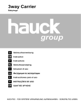 Hauck 3 WAY CARRIER Bedienungsanleitung