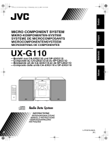 JVC UX-G110 Bedienungsanleitung