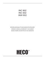 Heco INC 802 Bedienungsanleitung