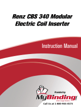 MyBinding Renz CBS 340 Modular Electric Coil Inserter Benutzerhandbuch