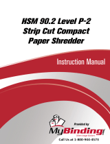 MyBinding HSM 90.2 Level 2 Strip Cut Benutzerhandbuch
