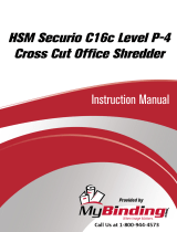 MyBinding HSM Securio C16C Level 3 Cross Cut Benutzerhandbuch