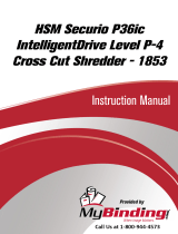 MyBinding HSM Securio P36c Level 3 Cross Cut Benutzerhandbuch