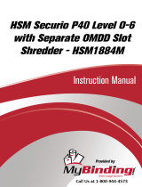 MyBinding HSM Securio P40 Level 6 Benutzerhandbuch